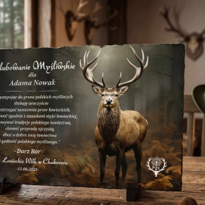 Co grawerować na statuetce myśliwskiej