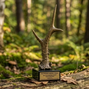 Statuetka za trofeum myśliwskie - uzupełnienie medalu CIC