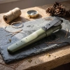 Nóż bushcraftowy Mora Kansbol 12634 z pochwą i grawerem, zielony