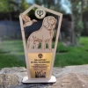 Statuetka drewniana Najlepszy Wyżeł Weimarski