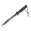 Nóż taktyczny Rambo II Black z grawerem