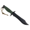 Nóż taktyczny Rambo II Black z grawerem