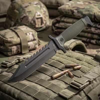 Nóż taktyczny Clip Point 304mm z grawerem