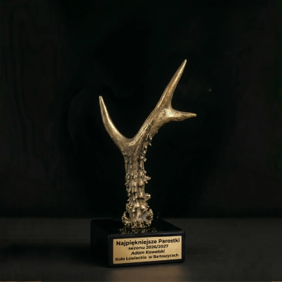 Statuetka myśliwska Perlak – Trofeum Medalowe CIC