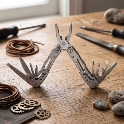 Multitool 15w1 z grawerem