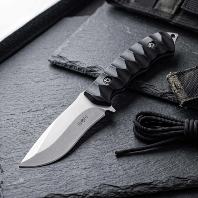 Nóż taktyczny Kompakt Drop Point 210m z grawerem