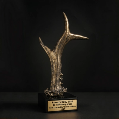 Statuetka myśliwska Honor – Łowczy Roku