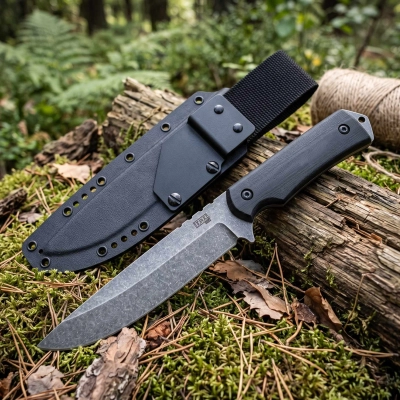 Nóż outdoorowy Vidi NMV Za-Pas z grawerem