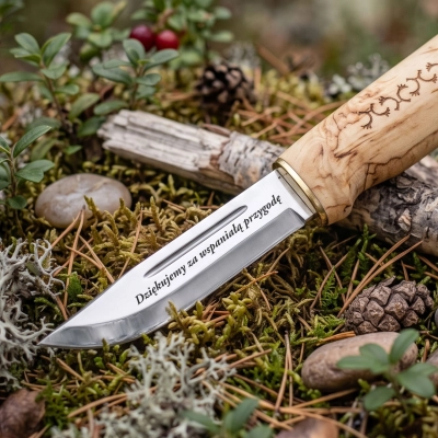 Nóż Marttiini Wild Reindeer 11 z grawerem